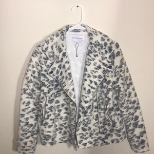 Cupcakes and cashmere leopard jacket